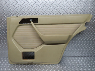 W124 rear right door card beige used OEM