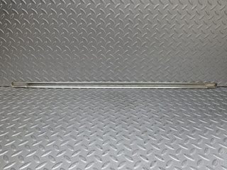 W126 rear left door chrome moulding trim used OEM