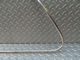 W105 Ponton front left door chrome trim used OEM