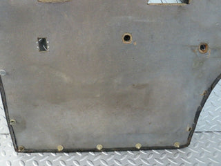 W108 rear left door card black used OEM