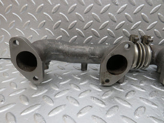 W126 exhaust manifold left used OEM