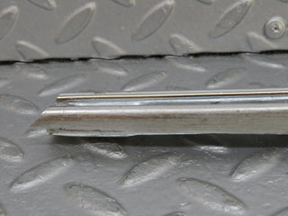 W108 front right door window chrome channel used OEM