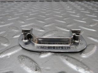 25548 Mercedes-Benz W123 200 Left Interior Chrome Door Latch Trim 1237230124