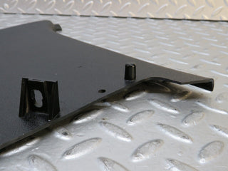 W123 Wagon kick panel trim left black used OEM