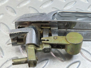 W116 chrome door handle rear right used OEM