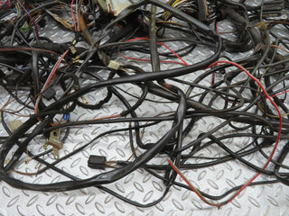 W123 engine chassis body wire wiring harness used OEM