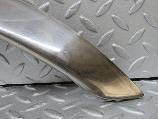 W126 rear left chrome wheel arch trim used OEM