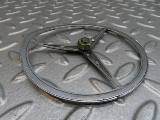 W116 trunk badge emblem used OEM