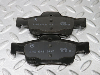 W220 rear brake pads new OEM