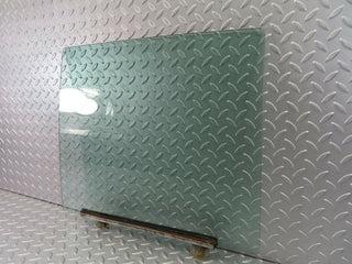 W116 rear left door window glass used OEM