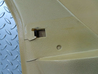 W116 front left door card beige used OEM