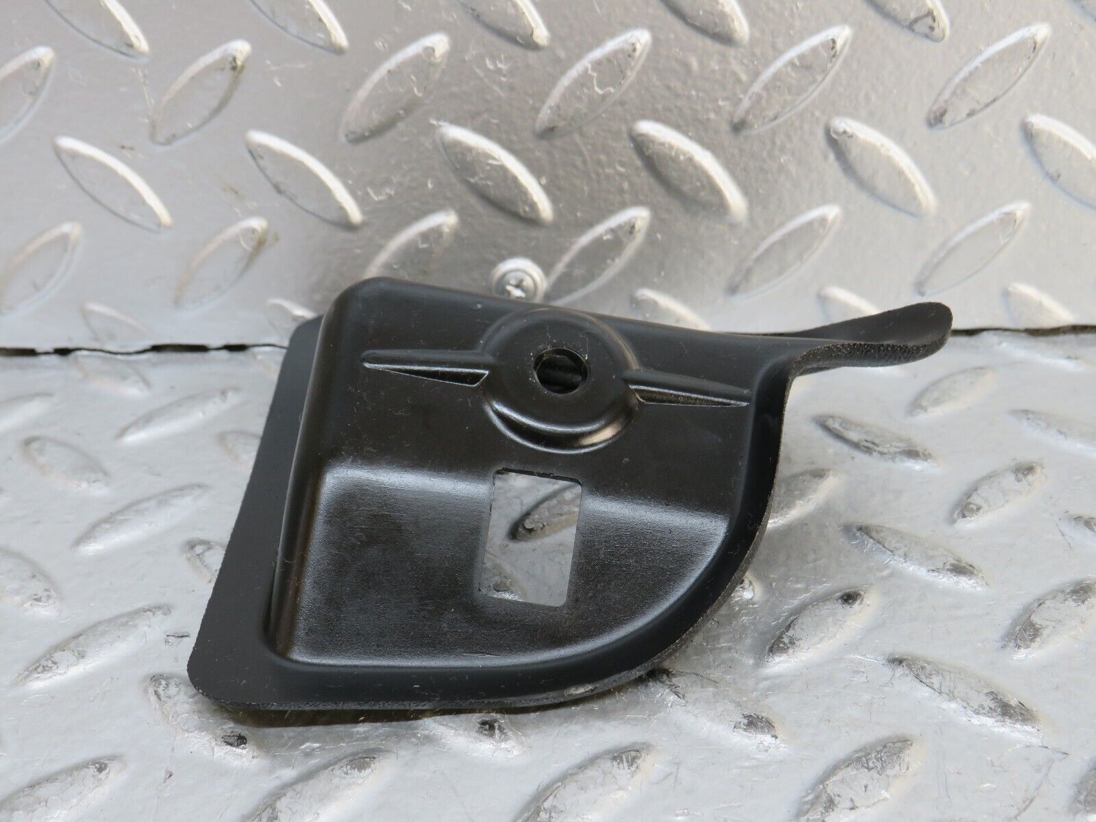 28273 Mercedes-Benz S123 240D Wagon Rear Seat Latch Cover Left 1236922322