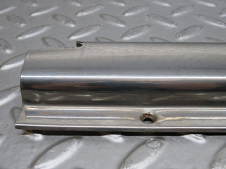 W109 rear right door sill chrome used OEM