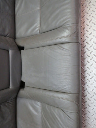 35282 Mercedes-Benz W221 Rear Seat Leather Grey 2219200050 2219200016