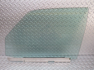 W126 front left door window glass used OEM