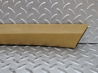 W123 a pillar cover panel left side palomino used OEM
