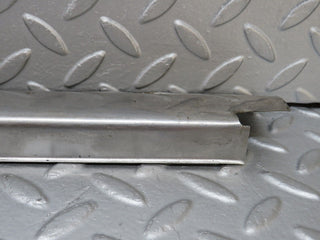 W108 rear left door sill chrome used OEM