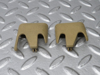 W201 Baby Benz front seat rail trim cover beige used OEM