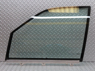 W140 front left door double window glass used OEM