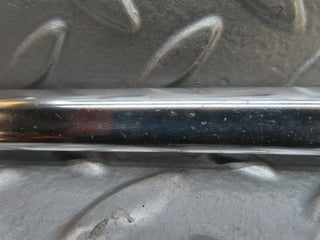 W123 front left door chrome moulding trim used OEM