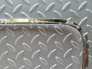 W105 Ponton rear left door chrome trim used OEM