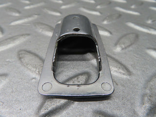 W123 Coupe door lock handle surround chrome used OEM