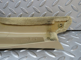 R129 SL left door sill cover beige used OEM