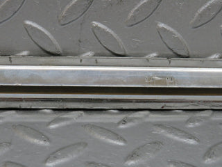 W108 front left door chrome moulding trim used OEM