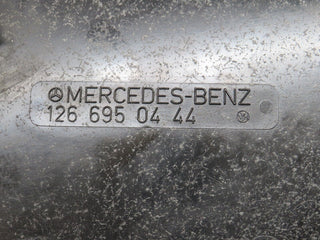W126 c pillar cover panel right side grey used OEM