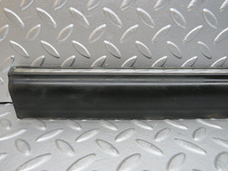 W123 front left door lower moulding trim used OEM
