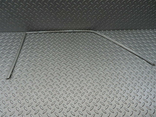 W126 door chrome window frame rear left used OEM