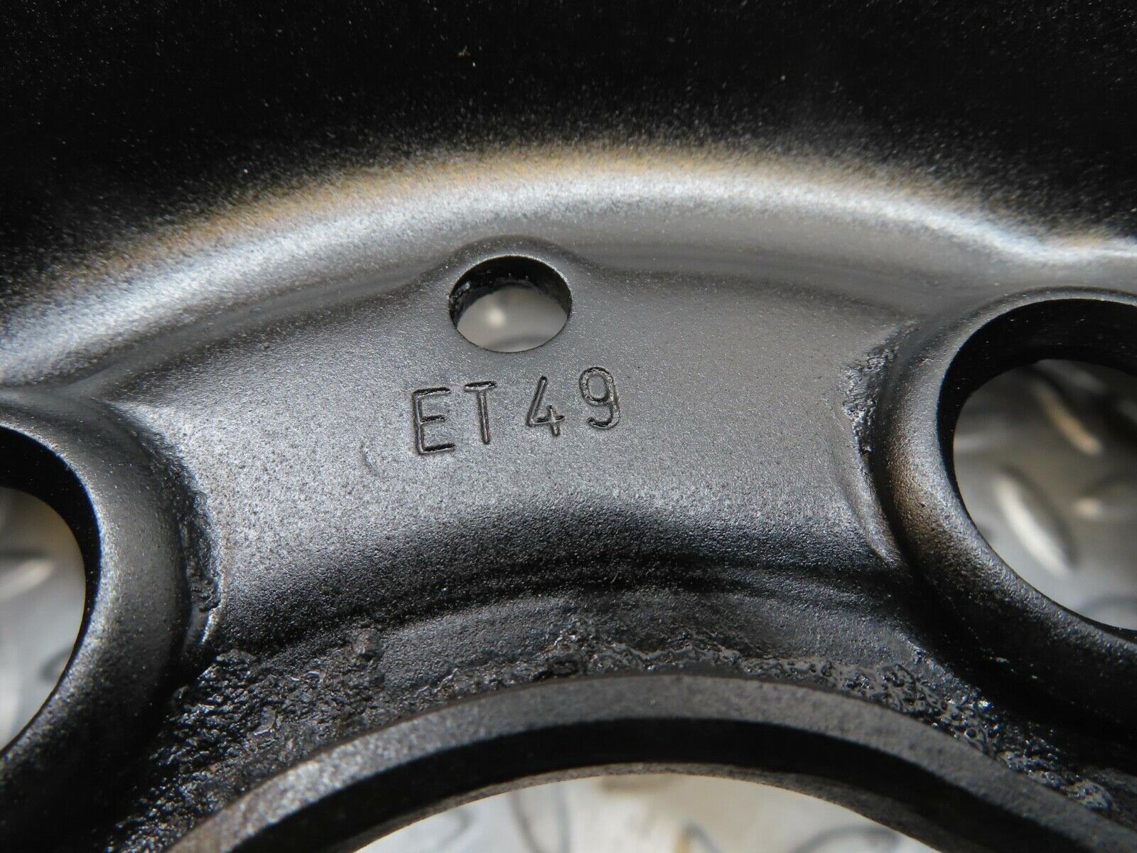 13240 Mercedes-Benz Steel Wheel 6Jx15H2 ET49 5x112 1244000602