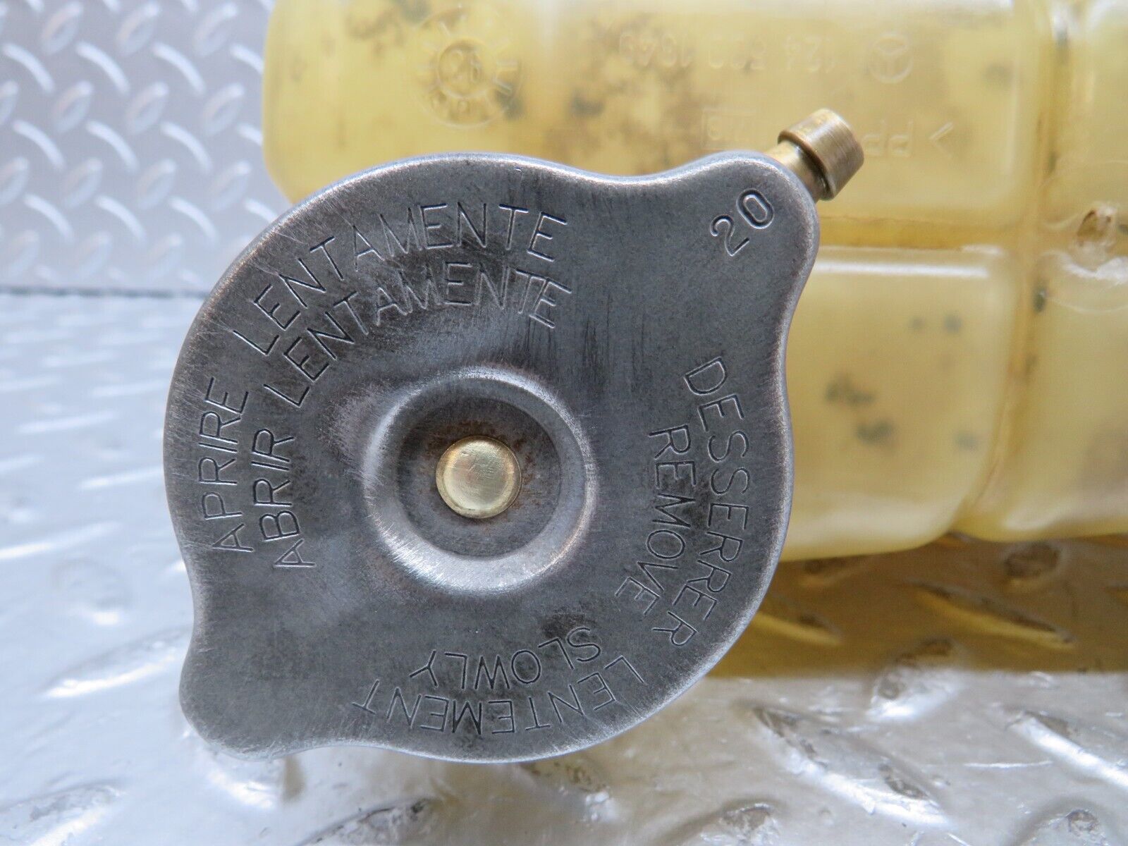 26744 Mercedes-Benz C124 220CE Coupe Coolant Reservoir Tank 1245001349