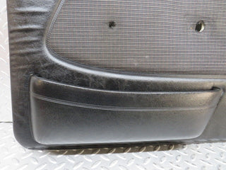 W123 Wagon front right door card black used OEM