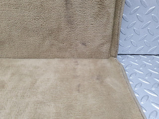 W126 front left floor carpet mat used OEM