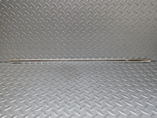 W126 front left door chrome moulding trim used OEM