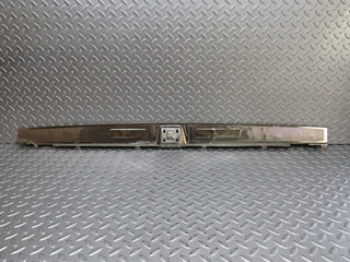 W123 Wagon trunk ornamental chrome cover used OEM