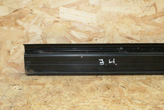 W123 door sill trim cover rear black used OEM