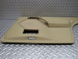 W124 rear right door card beige used OEM