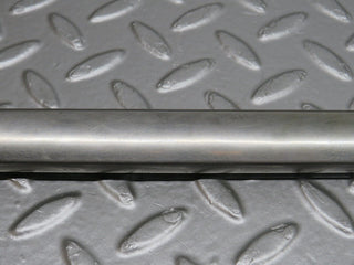 W109 right skirt chrome trim strip used OEM