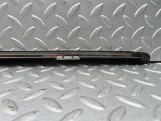 W140 Coupe rear left window lower chrome trim used OEM