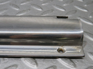 W109 rear right door sill chrome used OEM