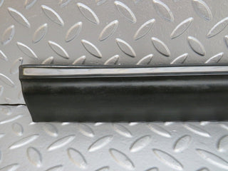 W123 front left door lower moulding trim used OEM