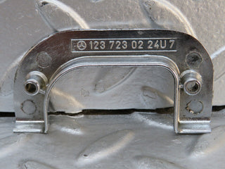 28801 Mercedes-Benz W123 230E Right Interior Chrome Door Latch Trim 1237230224