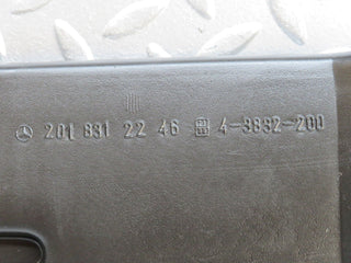 33579 Mercedes-Benz W201 190E 2.0L Air Duct Heater Ventilation Right 2018312246