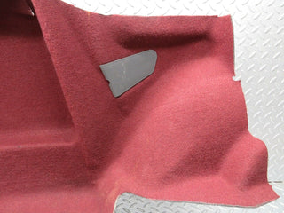 21794 Mercedes-Benz W126 300SE Trunk Cover Panel Left Side Burgundy Red