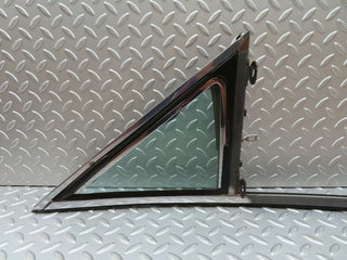 W114 front left quarter window glass used OEM