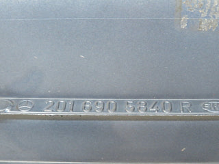 W201 Baby Benz rear right door moulding trim used OEM