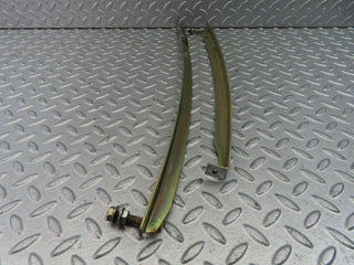 W123 Coupe front right door window channel pair used OEM
