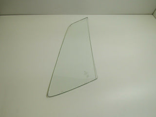 R107 SLC side window flap left rear clear used OEM